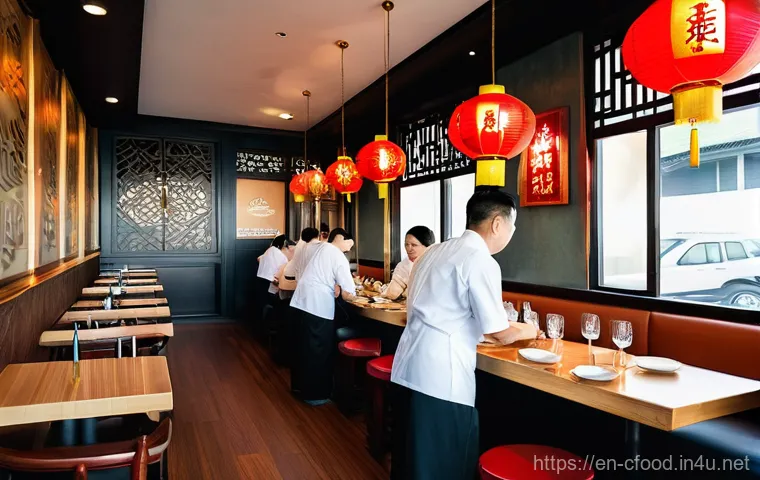 중국집 프랜차이즈 - **Prompt:** "A dynamic and innovative scene showcasing the blend of traditional Chinese cuisine with...